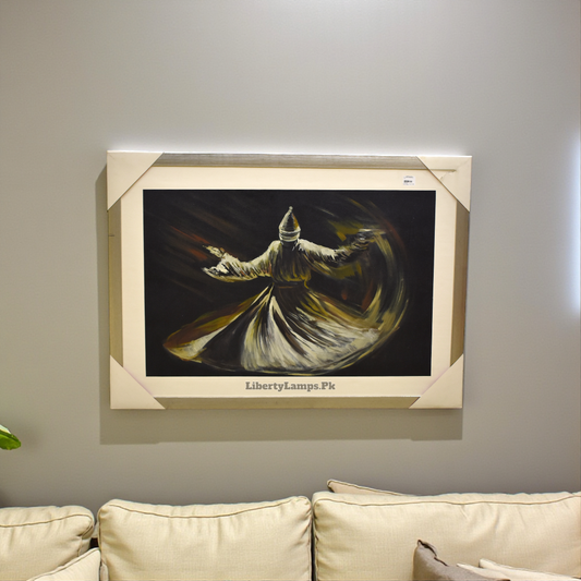 Sofi Calligraphy Oil Painting on Canvas (Single)