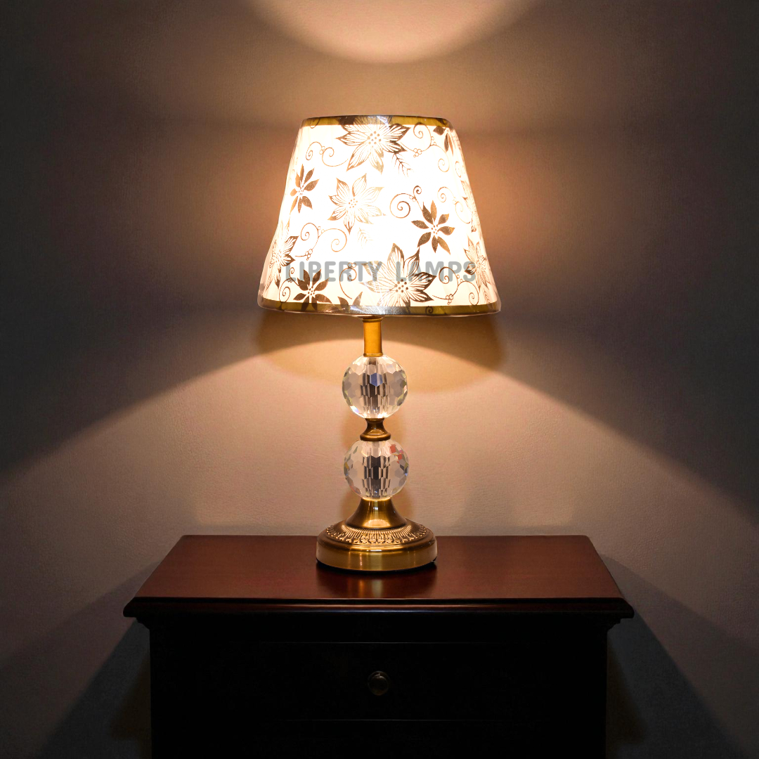 Crystal Glow Ball Table Lamp (Pair)