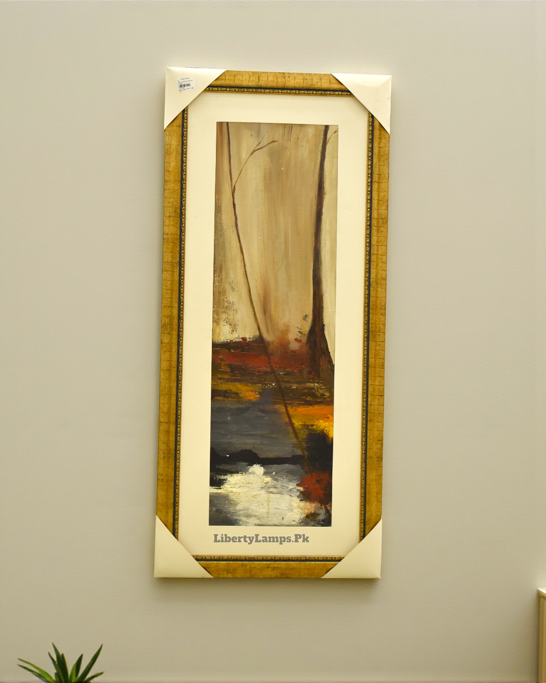 Abstract Horizon Oil Painting on Canvas (Single)