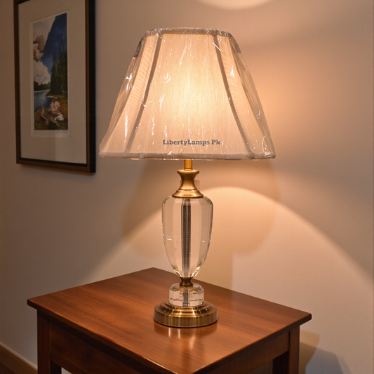 Radiant Charm – Crystal Table Lamp (Pair)