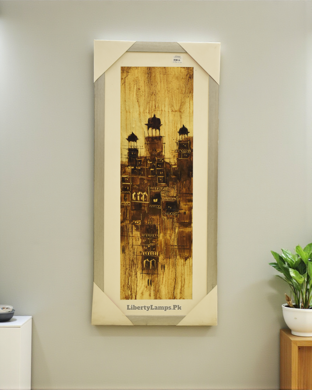 Old City Heritage Oil Painting on Canvas (Single)