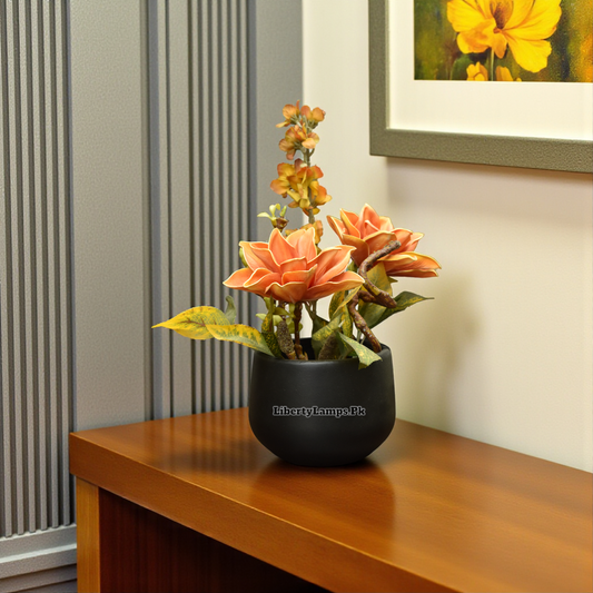 Verdant Charm Planter with Pot (Single)