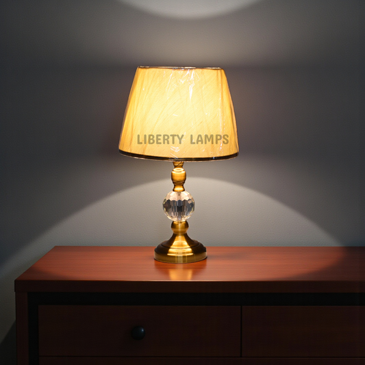 Crystal Ball Table Lamp (Pair)