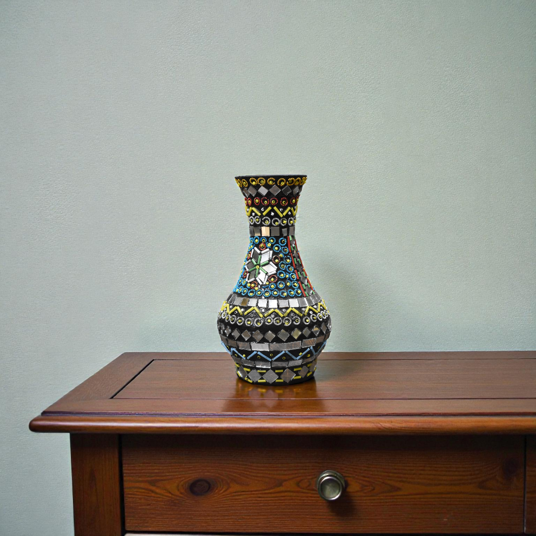 Aurora Mosaic Art Vase (Single)