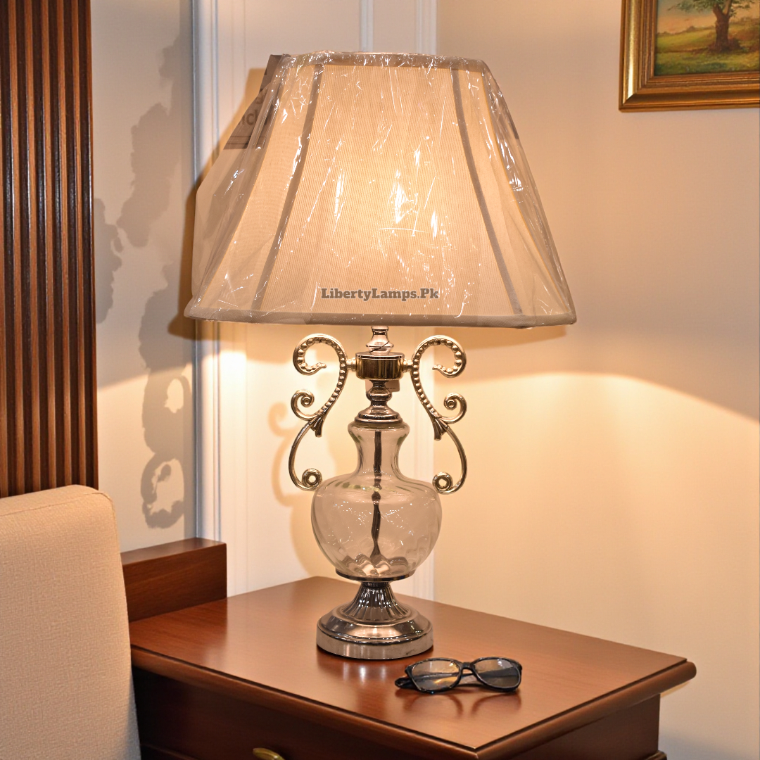 Sultan Glow – Turkish Style Glass Table Lamp (Pair) – LIBERTY LAMPS