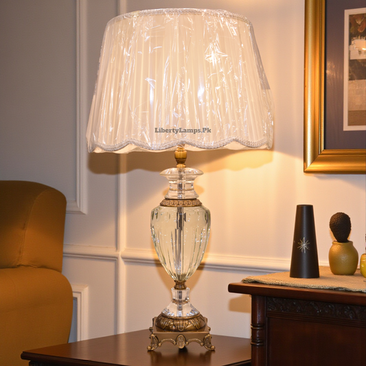 Aurora Radiance – Crystal Table Lamp (Pair)
