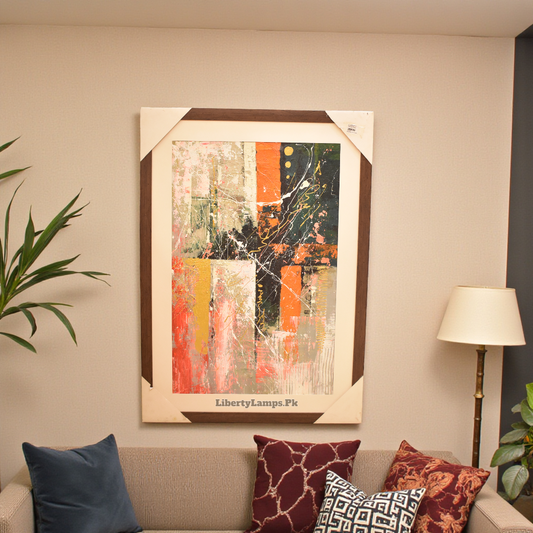 Color Motion Abstract – Oil Painting (Single)