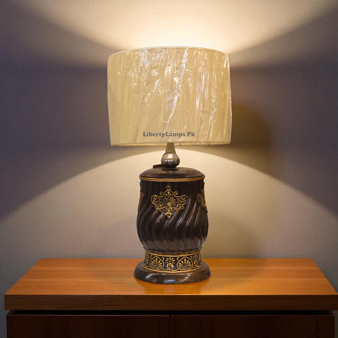 Rustic Charm Wooden Table Lamp (Pair) ✨🌿