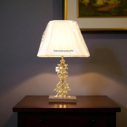 Modern Elegance Metal Table Lamp (Pair) ✨🖤