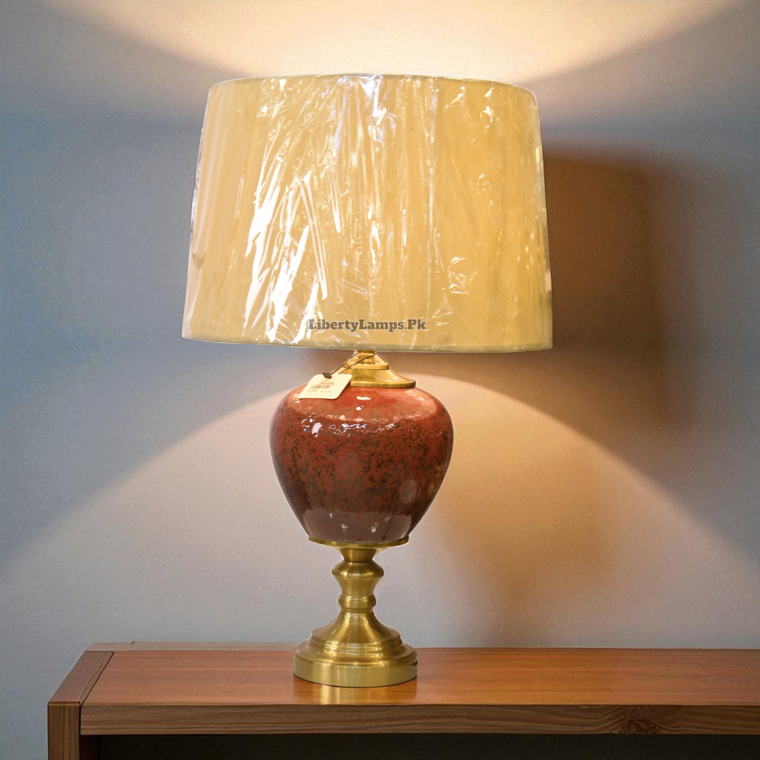 Celeste Glow – Porcelain Table Lamp (Pair) 🌸✨