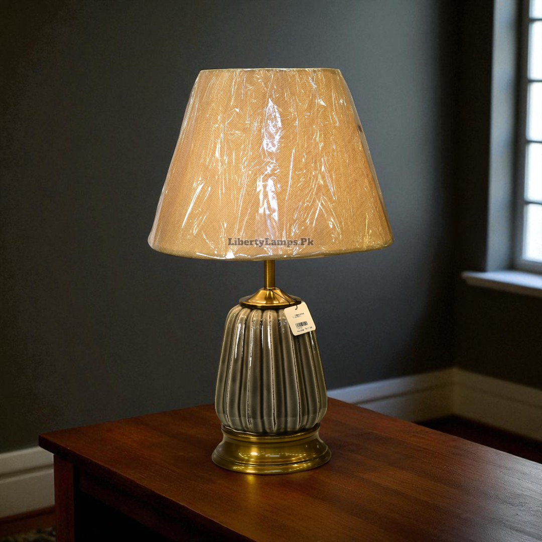 Ivory Charm Porcelain Table Lamp (Pair)