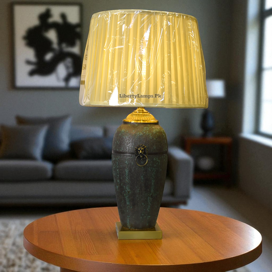 Terracotta Glow Table Lamp (Pair)