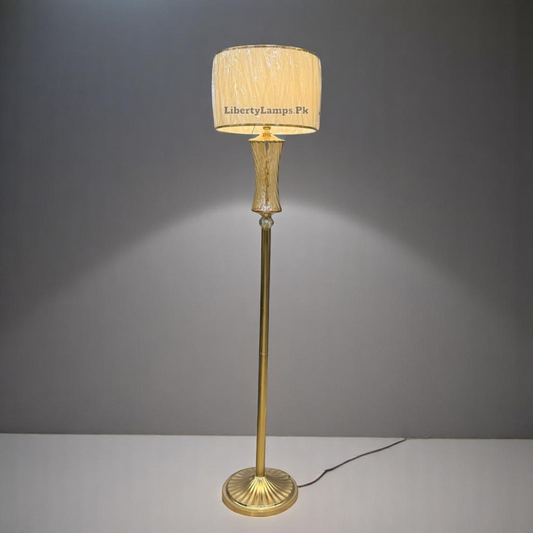 💡 Elegant Glass Floor Lamp – Timeless Clarity (Single) 💡